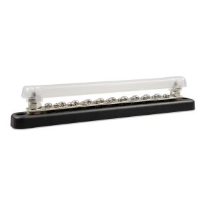 Busbar 150A 2P with 20 screws + cover