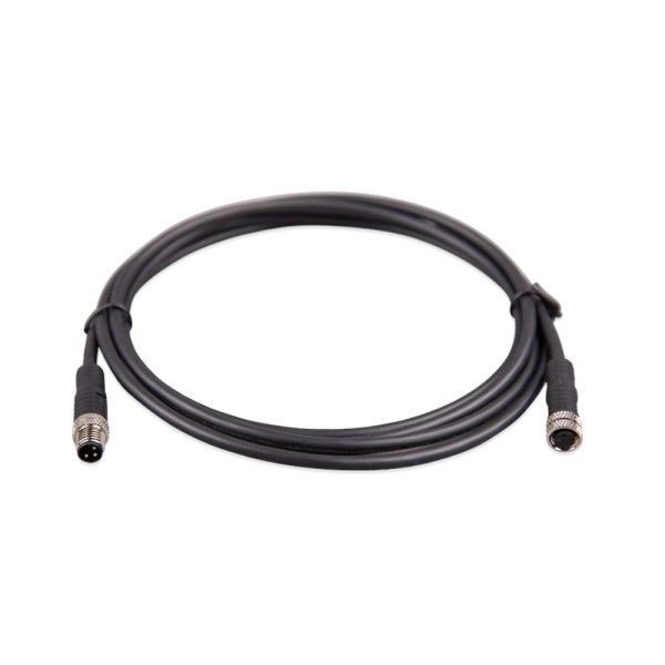 M8 Conector Circular Macho/ Hembra 3 Polos Cable 2M (2 piezas)